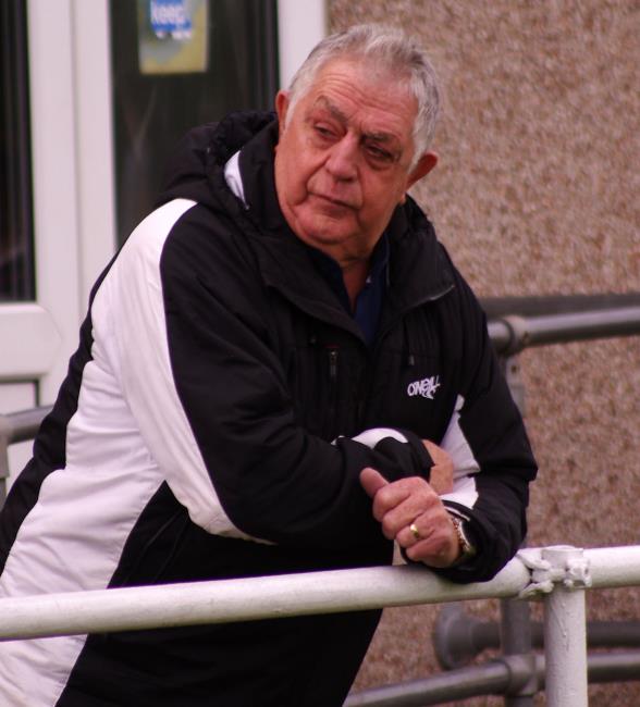 Roy Scourfield enjoying rugby at Bierspool