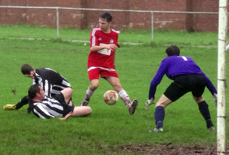 Heavy rain disrupts the Pembrokeshire Football League top flight again