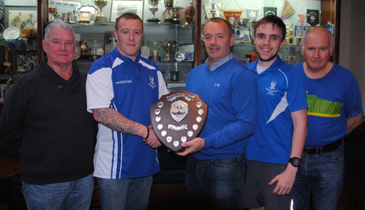 Blues Seconds are awarded the Reg Jones Memorial Shield