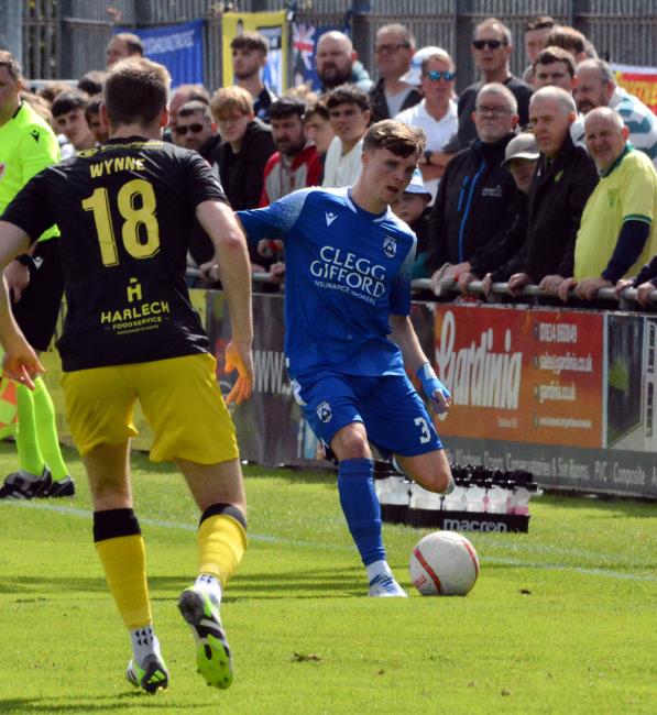 Rhys Abbruzzese scored a stunning free kick for Haverfordwest County