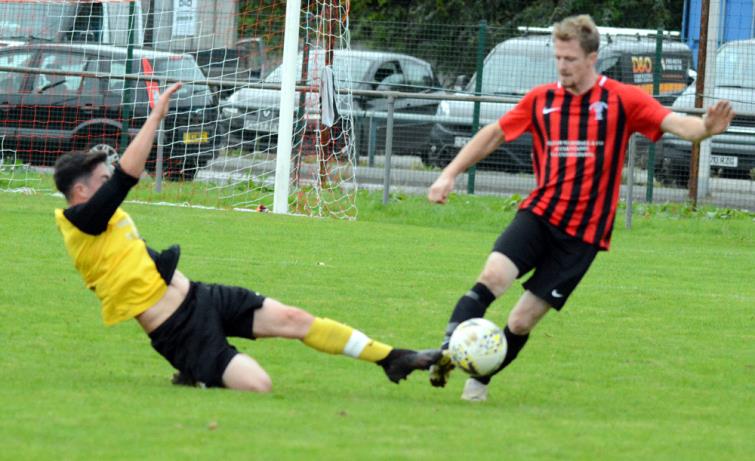Rhys Dalling scored but also missed a penalty