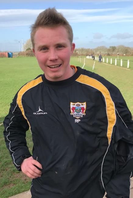 Rhys Price - played well in St Davids heavy defeat