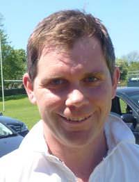 Ritchie Adams - undefeated half century for Narberth