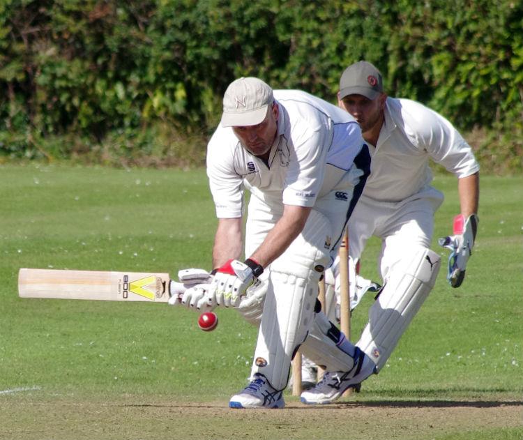 Haverfordwest Seconds opener Richard Scriven scored 24