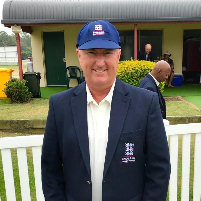 Looking smart in his kit