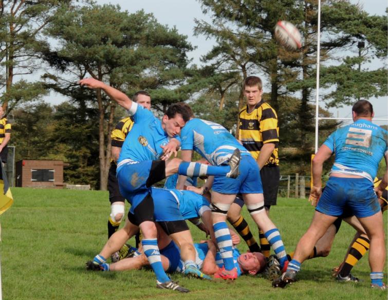 Richard James clears well