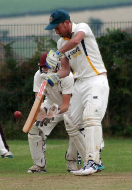 Richard Read in action for Kilgetty