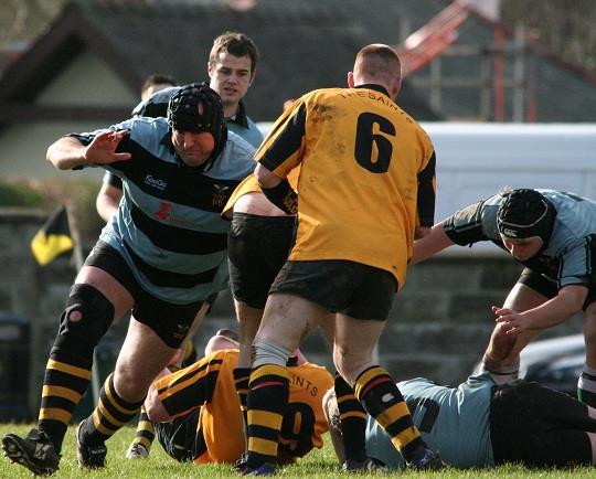 Richard Scriven on the charge
