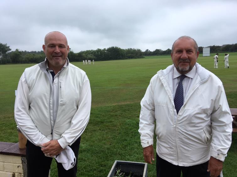 Richard Scriven and Dave Brandon