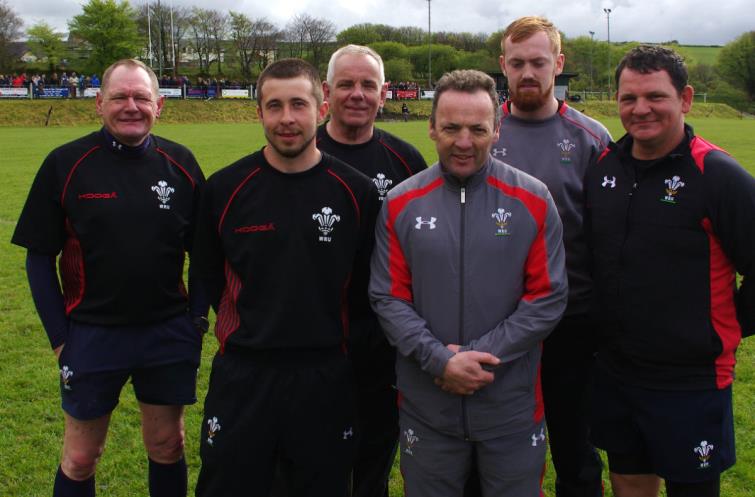 Rugby refs on junior finals day