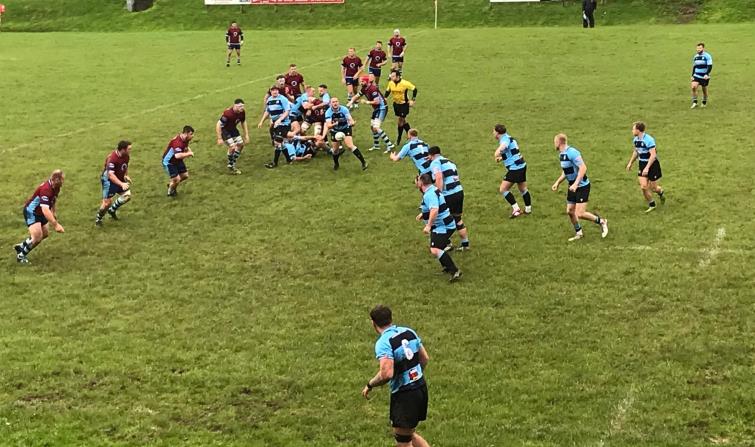 Rumney go on the attack. Picture Bill Carne