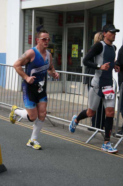 Ryan Thomas on the run