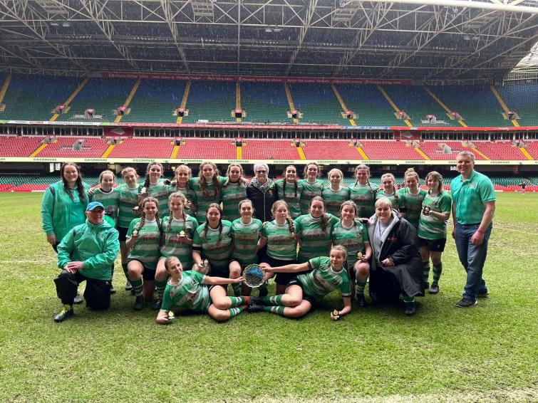 WRU U16 Plate Winners- Taf Tigers