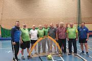 Walking Footballers line up