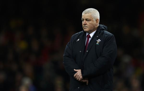 Warren Gatland before game against South Africa
