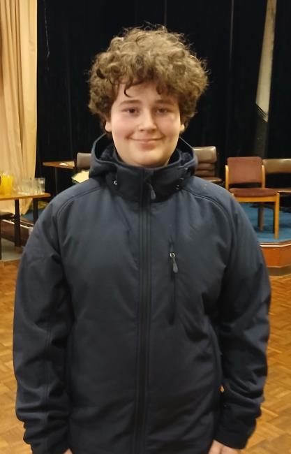 Well done Harri on finally making it to the evening with mum