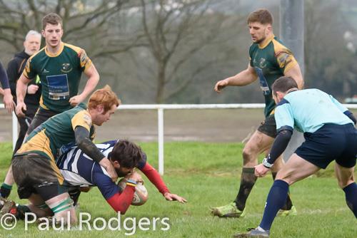 Nico Setaro scoring second half try