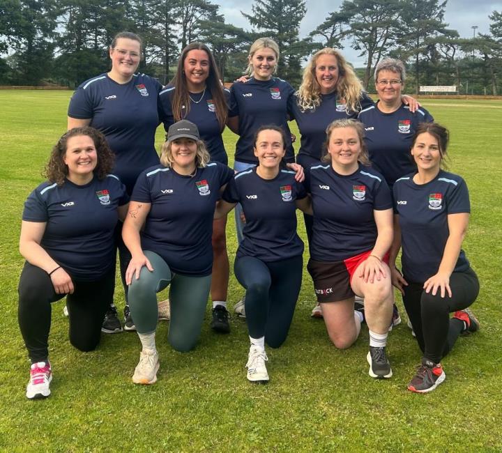 Whitland Ladies - who beat Llangwm