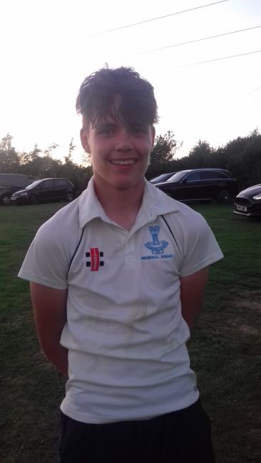 Will Nicholas - match-winning 61 not out for Narberth