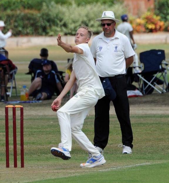 William Phillips - took 3 for 14 for Haverfordwest