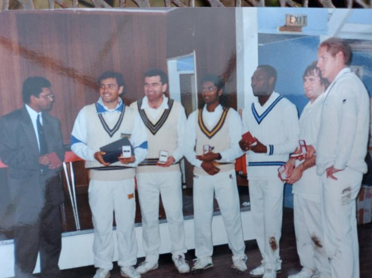 Winning  with Mark Ramprakash for Great Ormond Street