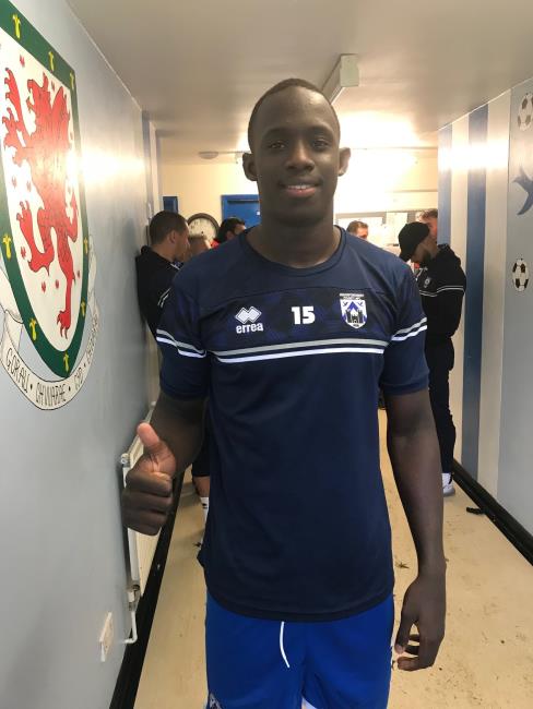 Touray Sisay gives the thumb up