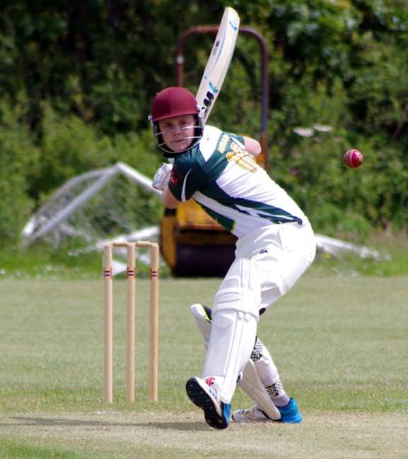 Burton opener Toby Hayman struck 17 runs