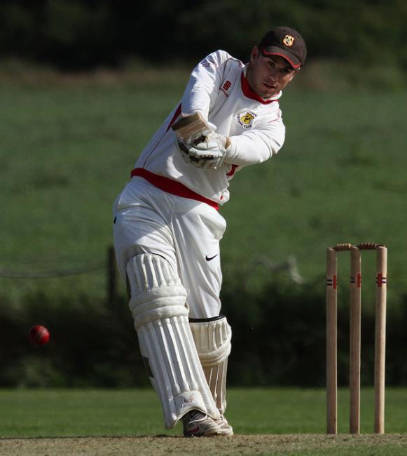 Tom Scourfield scored a smashing century for Carew