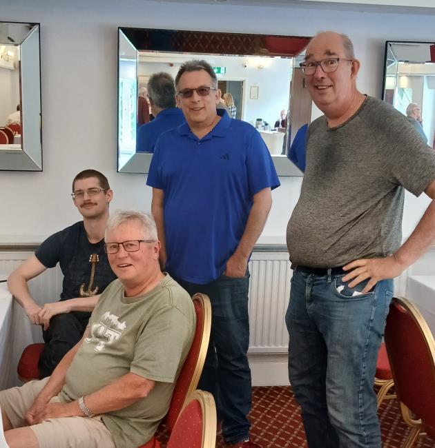 Top chess players - Ben, Martin, Scott and Mark