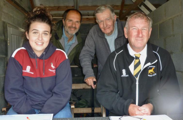 Tegan Cartwright, Malcolm Thomas, Hywel and David  Gibbs