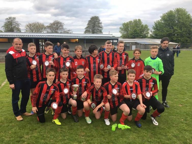 Tenby Under 13s winners