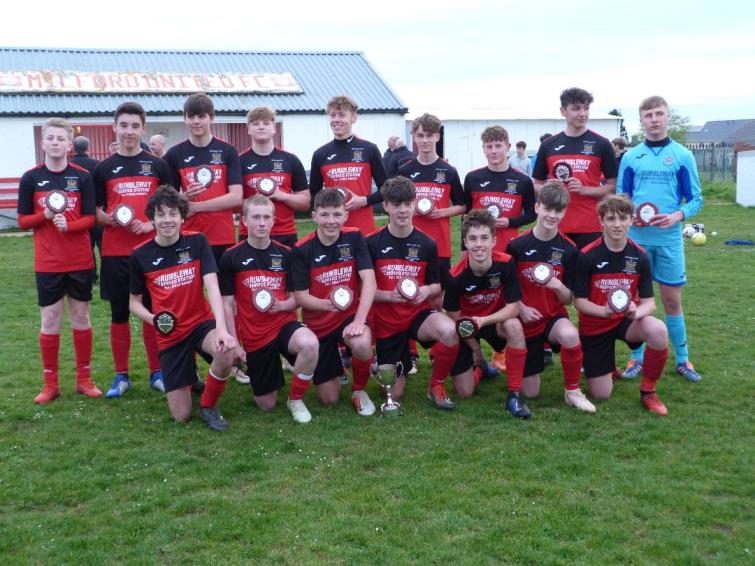 Winners Tenby Under 15s