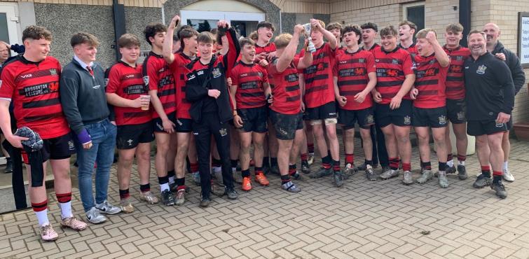 Tenby celebrate their plate success
