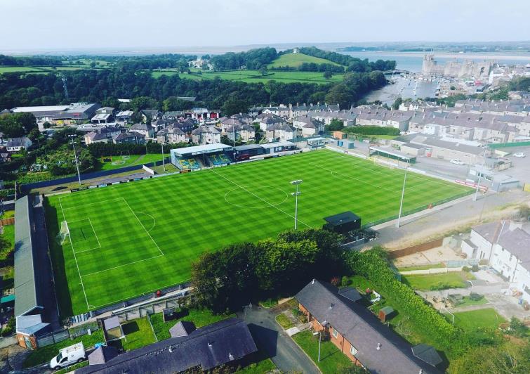 The Oval. Caernarvon Town
