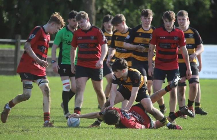 The Young Seasiders score a try