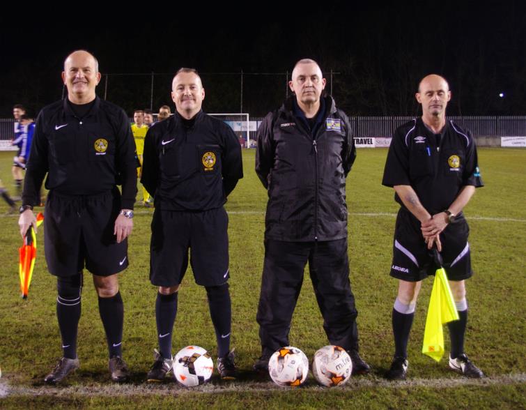 Kevin Milich, Angus Scourfield, Paul Rooney and Alan Boswell