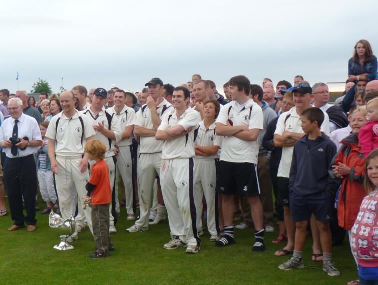 The winning team