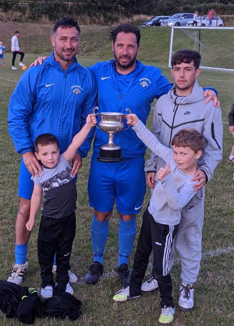 The Thomas family celebrate Eddie Merry success