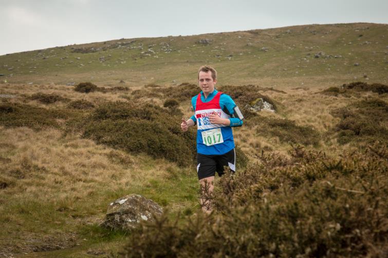 Tim Mills on the run