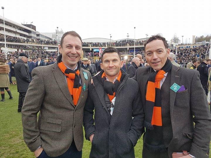Tim enjoying a day at the races