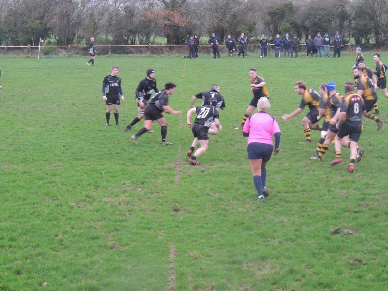 Tregaron on the charge