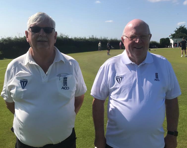 Trefor Evans and Arthur Brady