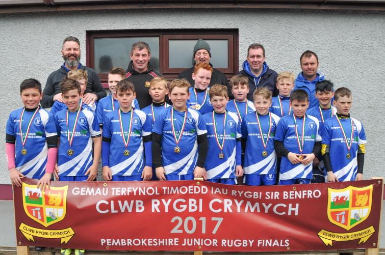 U10s winners - Haverfordwest