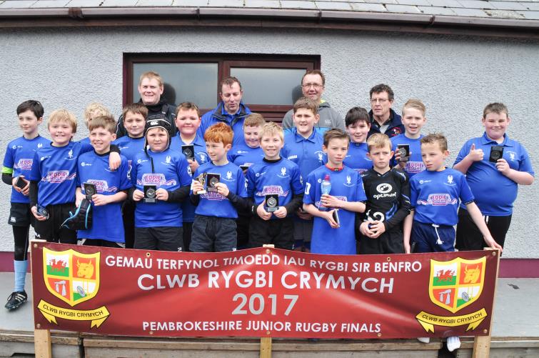 U11s runners-up - Haverfordwest