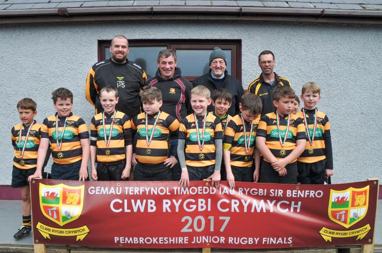 U9 runners-up - Llangwm