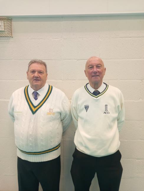 Umpires - Chris Stapleton and Allan Hansen