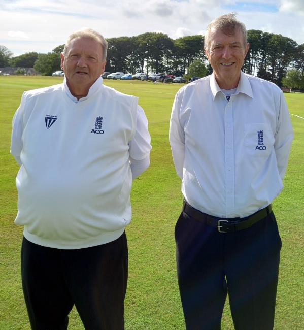 Umpires - Chris Stapleton and Dave Bonner
