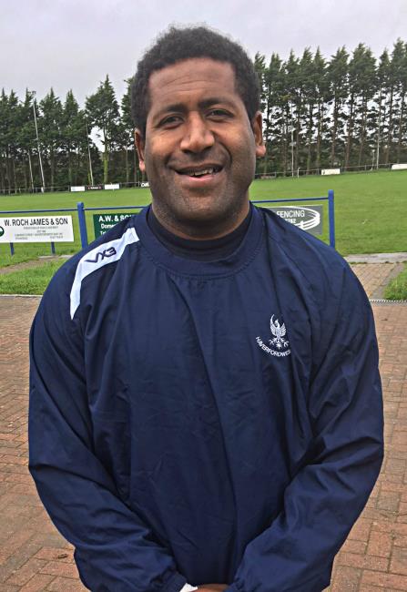 Unaia Balekinasiga - try hat trick for Haverfordwest No 10