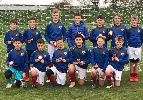Runners up Haverfordwest Bluebirds