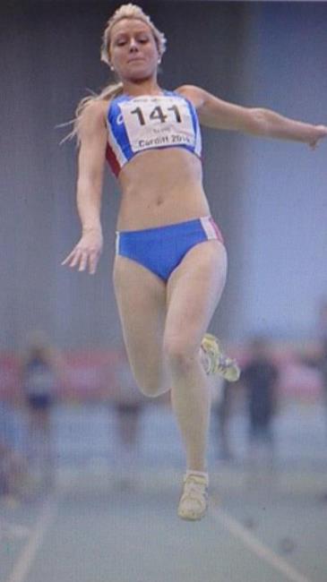 Vicky gives it her all